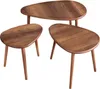 Skye Decor, Alvin - Walnut, Couchtisch-Set, Nussbaum, 100 % Produktbild-Vorschau 4