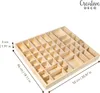 Creative Deco Setzkasten Holz Sammelbox Holztablett 51 Produktbild-Vorschau 2