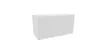 A white rectangular cabinet is shown against a white background. Produktbild-Vorschau