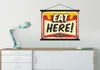 MuchoWow® Textilposter Lebensmittel - Vintage - Werbeschild Produktbild-Vorschau 2