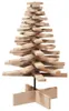 vidaXL Weihnachtsbaum Holz zum Schmücken 80 cm Massivholz Produktbild-Vorschau 1