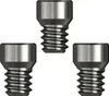 Three metal dart spigots are arranged in a triangular formation against a white background. Anteprima dell’immagine prodotto