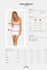 Bielizna Amor Blanco koszulka i stringi biały  L/XL Podgląd zdjęcia produktu 11