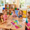 3300 Stück Pony Beads Perlen Set – 23 Farben, Glitzer-, Produktbild-Vorschau 7