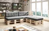 Lermowood Palettenmöbel Mp Eckbank 120 x 80 x 40 cm Natur | Produktbild-Vorschau 4