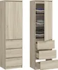 Armoire, armoire vestiaire, armoire polyvalente avec 3 Voir les images du produit 1