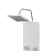 vidaXL Panneau de douche en verre 25x47,5x130 cm blanc Voir les images du produit 4