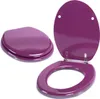 MSV Sedile WC Coperchio del WC Anima in legno MDF "Violet Anteprima dell’immagine prodotto 2
