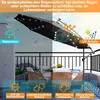 Jopassy Ampelschirm 300 cm mit LED-Beleuchtung, UV-Schutz & Produktbild-Vorschau 3