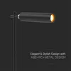 LED Solution Černá LED stolní nabíjecí magnetická lampa 3v1 Náhled obrázku produktu 8