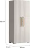 Keter Mehrzweckschrank Groove Beige und Sandfarben Produktbild-Vorschau 3