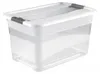 Box Cornelia Polipropilene Con Coperchio Lt52 Trasparente Anteprima dell’immagine prodotto 2