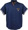 Lavecchia Herren Kurzarmhemd 1128 (Navyblue, 5XL) Produktbild-Vorschau 1