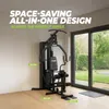 VirtuFit KH300 Krachtstation Homegym mit Gewichtsblock 86 Produktbild-Vorschau 2
