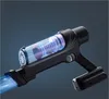 A close-up, angled view of a cordless vacuum cleaner, highlighting its internal workings with a blue light effect. Náhled obrázku produktu