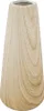 Keramikvase Cora, 9,5x9,5x21 cm, Holzoptik Produktbild-Vorschau 1
