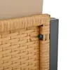 Merax Polyrattan-Esstisch-Set für 6 Personen, Gartenmöbel Produktbild-Vorschau 17