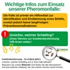 Insekten Klebefalle mit Pheromon -5x Fallen- Chemiefreies Produktbild-Vorschau 7