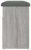 vidaXL schoenenkast, grijs Sonoma, 62x32x50 cm, houtvezel Productafbeelding-voorbeeld 7