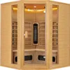 Artsauna Eck-Infrarotkabine Nyborg E150K - Infrarotsauna Produktbild-Vorschau 1