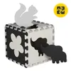 4FIZJO Kinder Puzzlematte 150 x 150 cm aus EVA, mit Rahmen, Produktbild-Vorschau 4