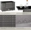 Salon de jardin LAUSANNE 2 places - gris Voir les images du produit 5