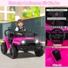 COSTWAY 12V auto elettrica per bambini, auto elettrica con Anteprima dell’immagine prodotto 4