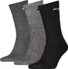 Three pairs of Puma crew socks are displayed side-by-side against a white background. Anteprima dell’immagine prodotto