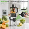 Extracteur de jus lent YASHE ZM1910B, 200 W, ouverture 127 Voir les images du produit 5