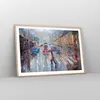 Gerahmtes Poster - Rahmen in heller Eiche - Acryl Stadt Produktbild-Vorschau 8