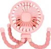 Ventilátor do kočárku na baterie Flexibilní stativ Clip On Náhled obrázku produktu 6
