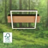 LED Deckenlampe Holz Deckenleuchte Wohnzimmer Schlafzimmer Produktbild-Vorschau 3