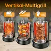 GOURMETmaxx Dönergrill Rotisserie 1400 Watt Hähnchengrill Produktbild-Vorschau 2