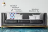 MuchoWow® Zierkissen Sofakissen Wohnzimmer Dekokissen 50x50 Produktbild-Vorschau 3