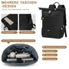 Freizeitrucksack Rucksack Rolltop Backpack Wasserdicht Produktbild-Vorschau 3