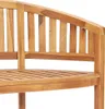 The Living Store 3-tlg. Garten-Lounge-Set Massivholz Teak Produktbild-Vorschau 6