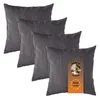 Set van 4 Kord-bankkussens, 40 x 40 cm, sierkussens, Productafbeelding-voorbeeld 1