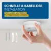 uniTEC Rauchmelder Alarmsignal: ca.85 dB weiß VDS 3131 Produktbild-Vorschau 11