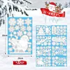 Fensterbilder Weihnachten Rentier Schneeflocken Weiß Produktbild-Vorschau 2