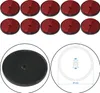 10 x Anhänger Reflektoren, Ø85mm, Rot, Rund, E3, Produktbild-Vorschau 2