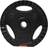 A black weight plate with a red accent. Náhľad obrázku produktu
