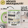 Hip-Hop-Fan Geschenk Becher Tasse Gott Schuf Alle Menschen Produktbild-Vorschau 3