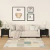 vidaXL Tables d'appoint 2 pcs. noir 40x40x39 cm pin massif Voir les images du produit 8