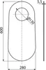 alcadrain Schallschutz für Stand-WC und Bidet Anteprima dell’immagine prodotto 2