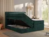 MKS MEBLE Boxspringbett 200x200 Dunkelgrün Cord, Produktbild-Vorschau 3