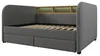 Lit rembourré moderne 140 x 190 cm avec éclairage LED et Voir les images du produit 14