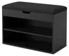 Schuhschrank mit Sitzfläche LEVA, 60 x 30 x 47 cm Produktbild-Vorschau 1