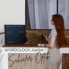 WordClock Jupiter Schiefer Optik -  LED Wortuhr 50 × 40 cm Produktbild-Vorschau 3