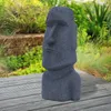 ECD Germany Moai Figur Rapa Nui Kopf 78cm hoch, Grau, aus Produktbild-Vorschau 7