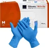 Abena - Einmalhandschuhe - Nitril Puderfrei in blau - M Produktbild-Vorschau 2